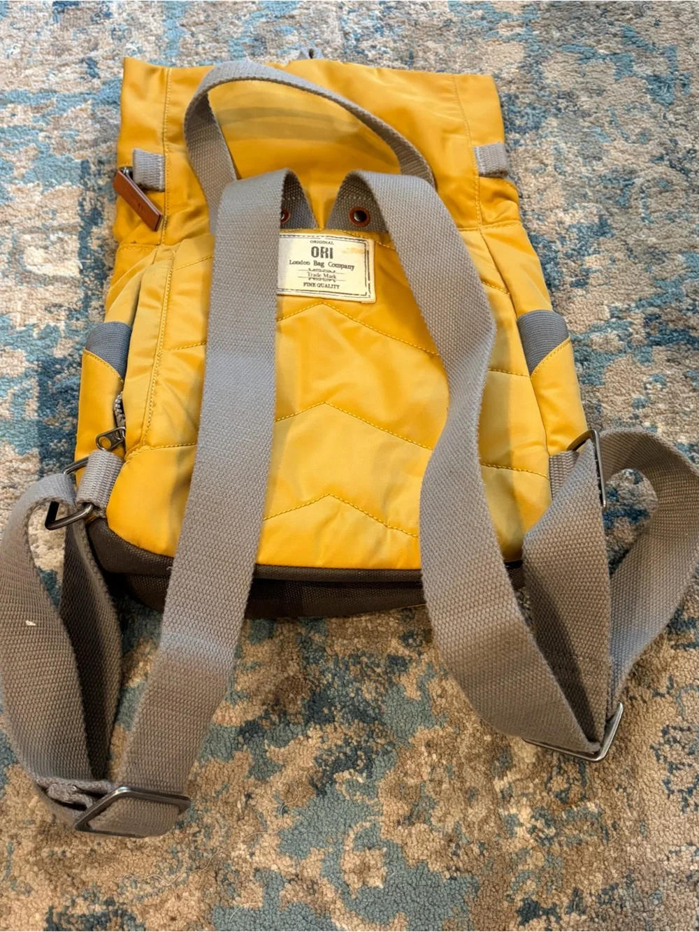 ORI Travel Backpack Small Water Resistant Nylon Rolltop, Laptop, Backpack